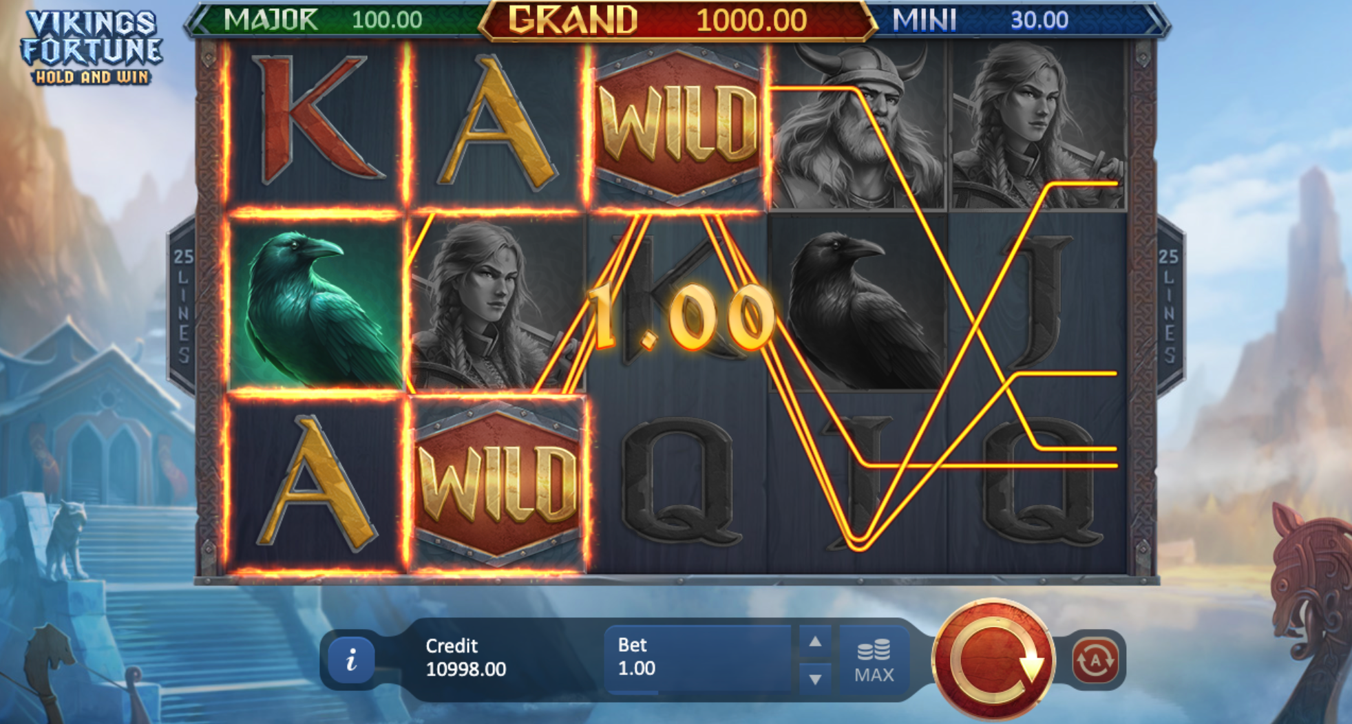 Vikings Fortune Hold and Win slot