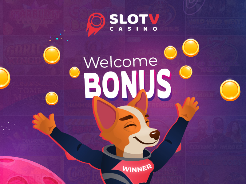SlotV casino  sign up bonus
